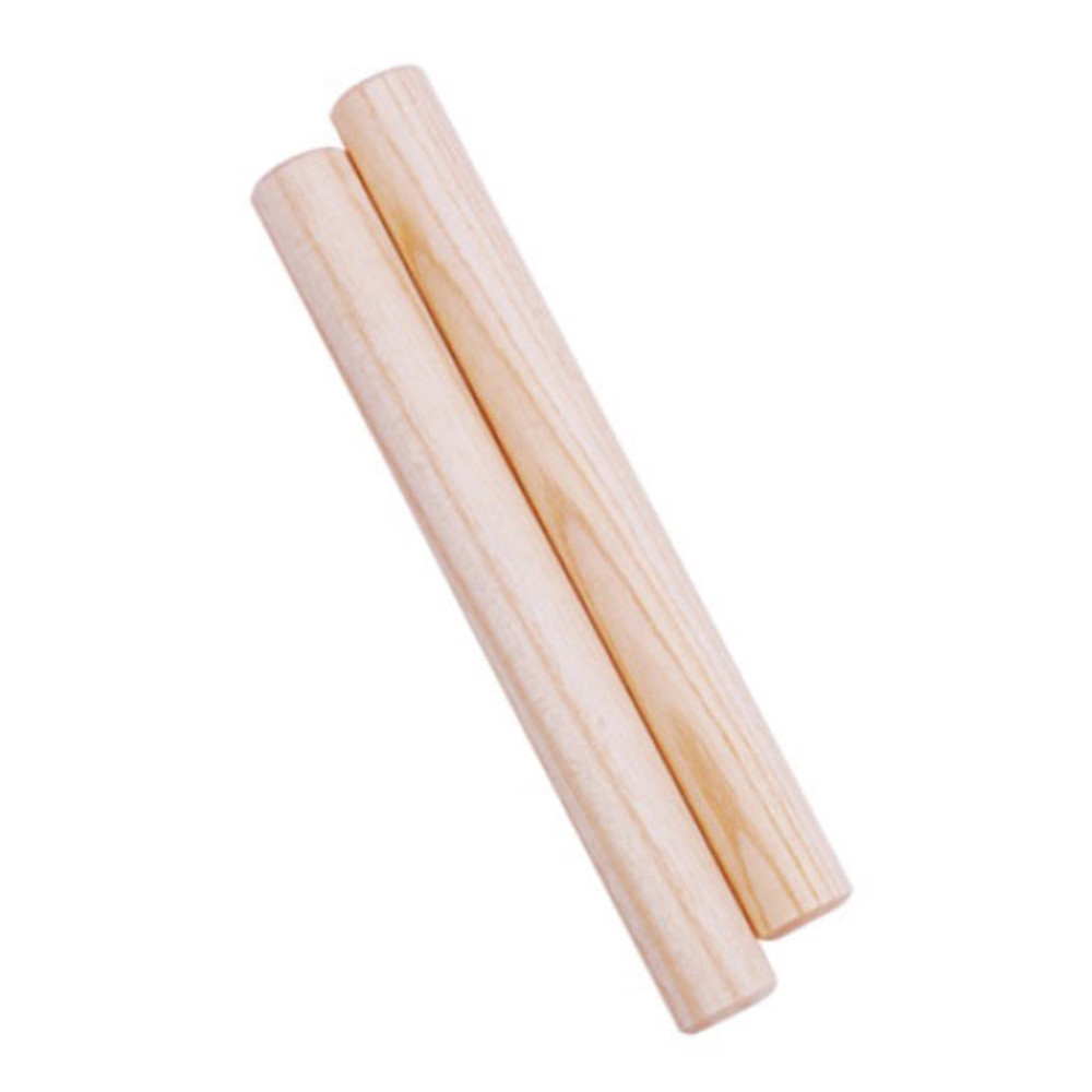 Claves. Par de claves de madera